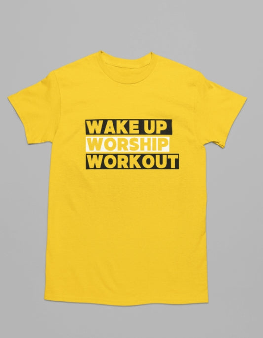Wake, Worship, Workout