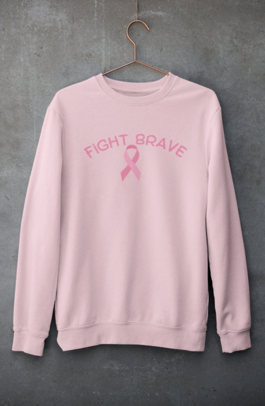 Sweatshirt Fight Brave (Puff Letter)